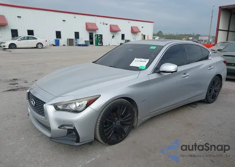 2018 Infiniti Q50 3.0T Sport из США, поврежденный, VIN JN1EV7APXJM351765